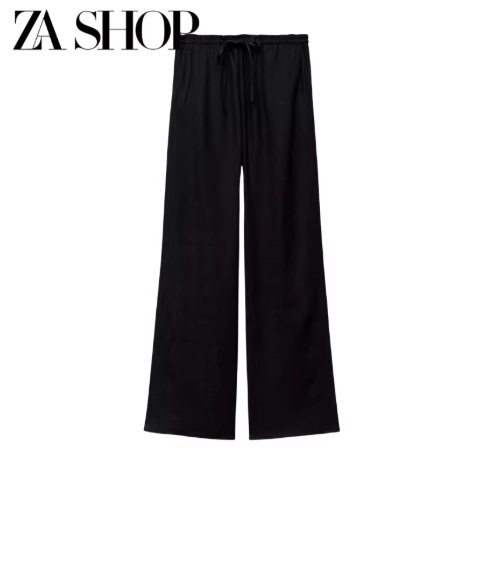 Pantalon ample gris