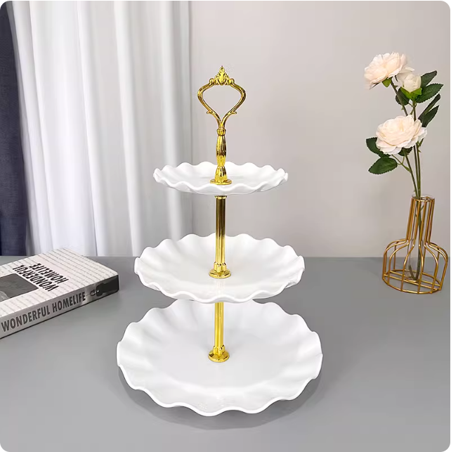 Plateau à étages en céramique