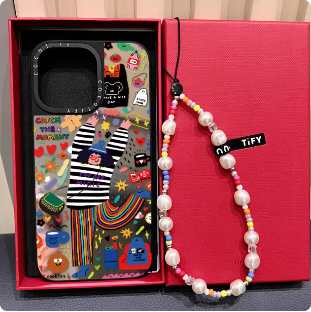 Coque de téléphone colorée