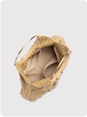 Sac à main en paille