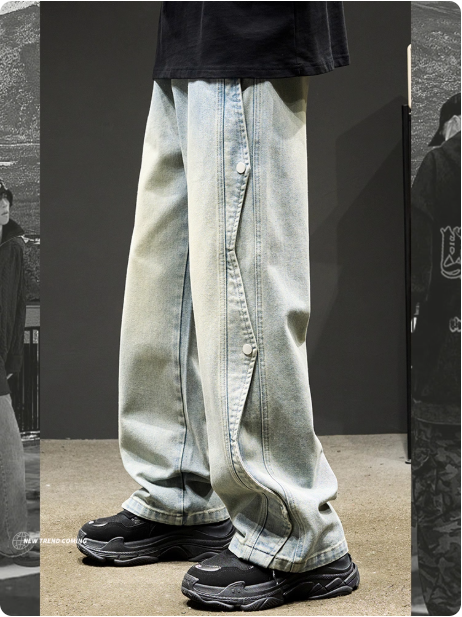 Jean large homme