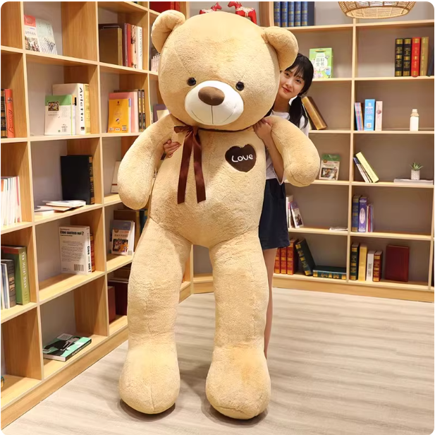 Ours en peluche géant