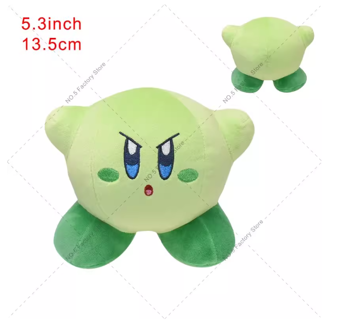 Peluches Kirby colorés