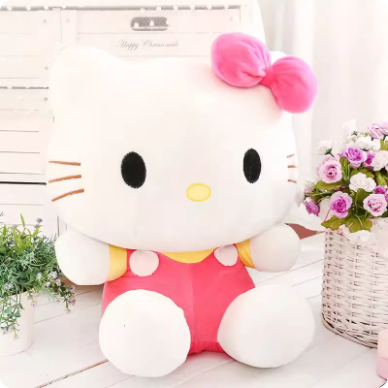 Grandes peluches Hello Kitty