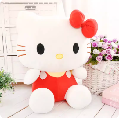 Grandes peluches Hello Kitty