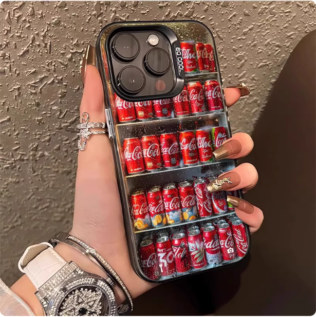 Coque de téléphone mini frigo