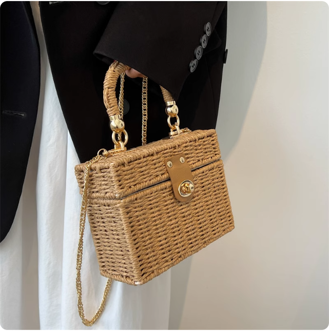 Sac à main en osier