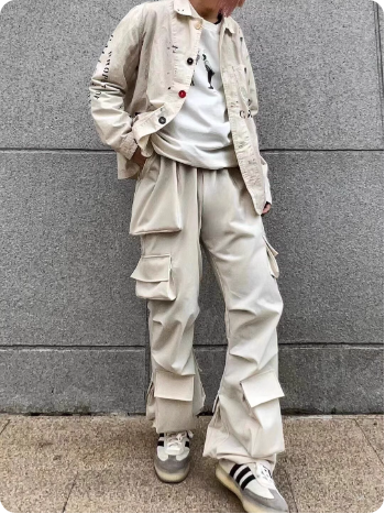 Veste en jean artistique Gallery Dept.