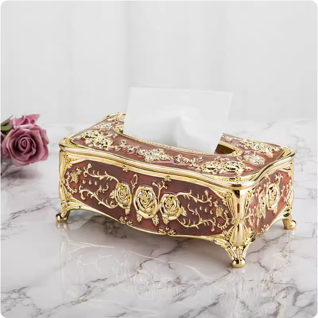 Boîte à mouchoirs décorative
