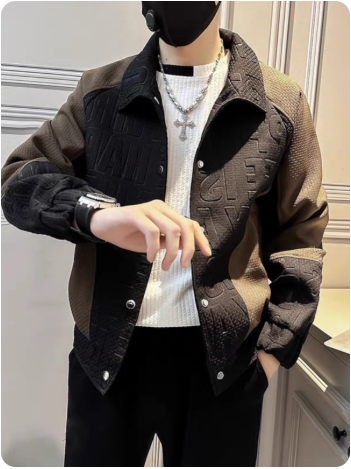 Veste urbaine bicolore