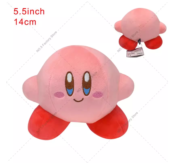 Peluches Kirby colorés