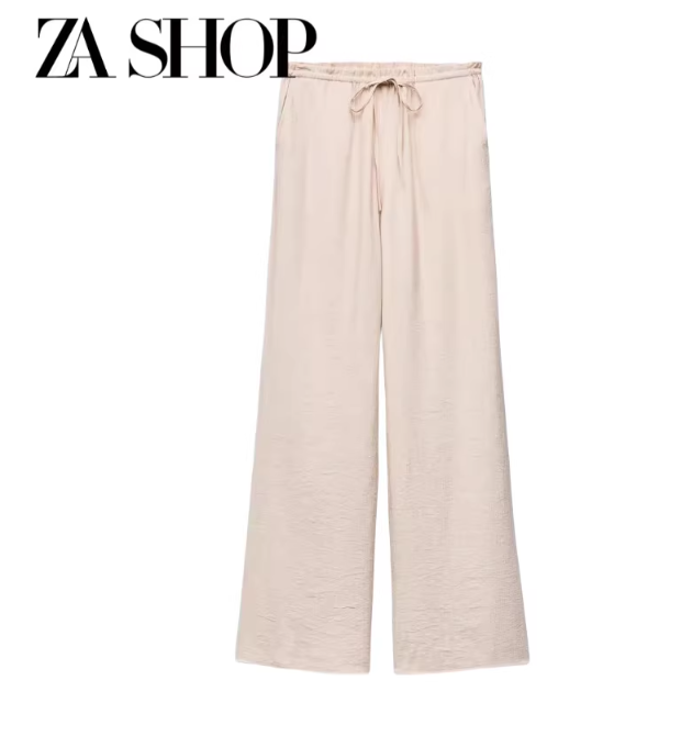 Pantalon ample gris