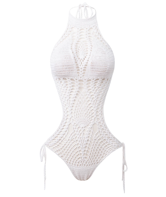 Maillot de bain crochet une pièce