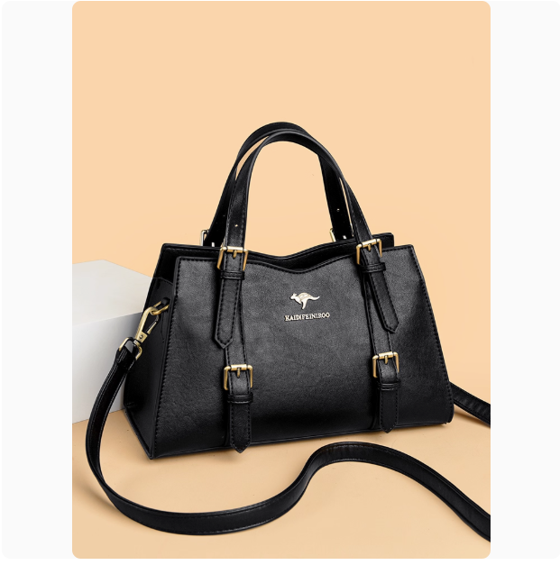 Sac à main en cuir beige