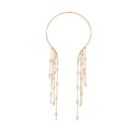 Collier doré à pendentifs ronds