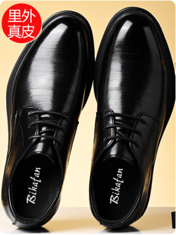 Chaussures habillées noires pour homme