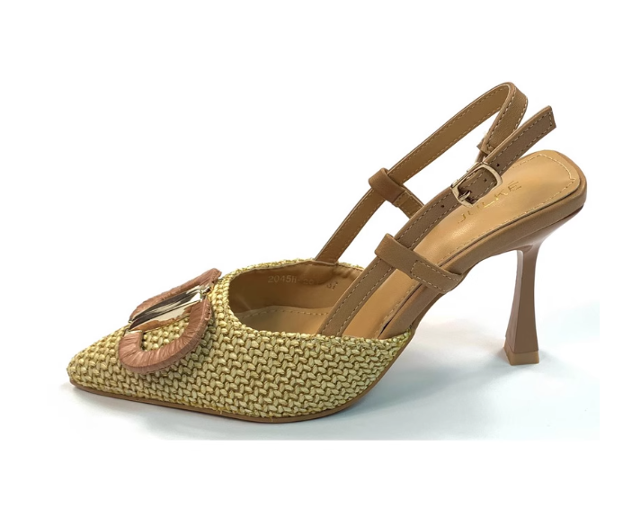 Chaussures à talons tressées