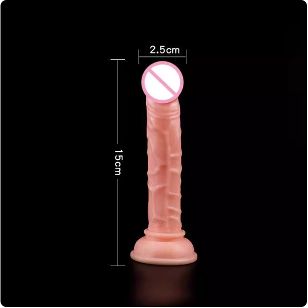 Dildo réaliste en silicone