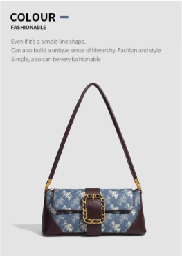 Sac à main en cuir noir
