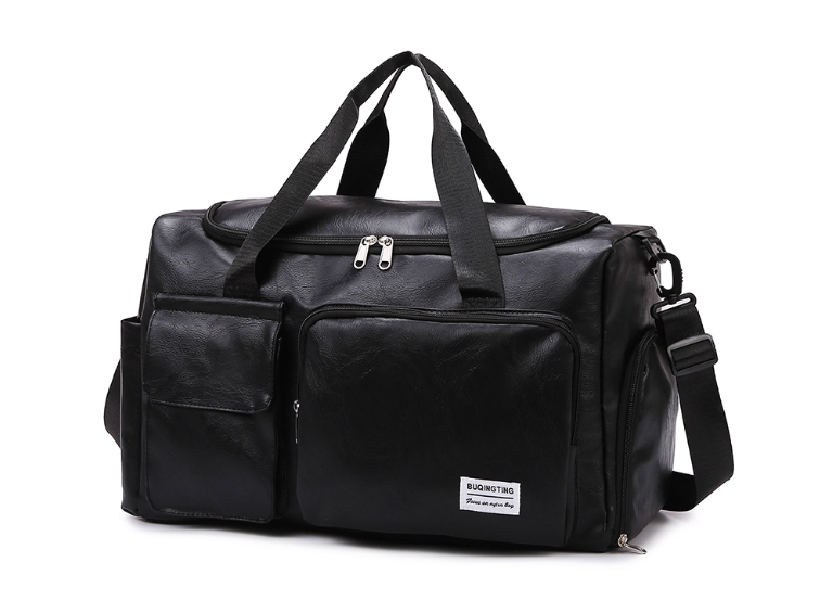 Sac de voyage en cuir marron