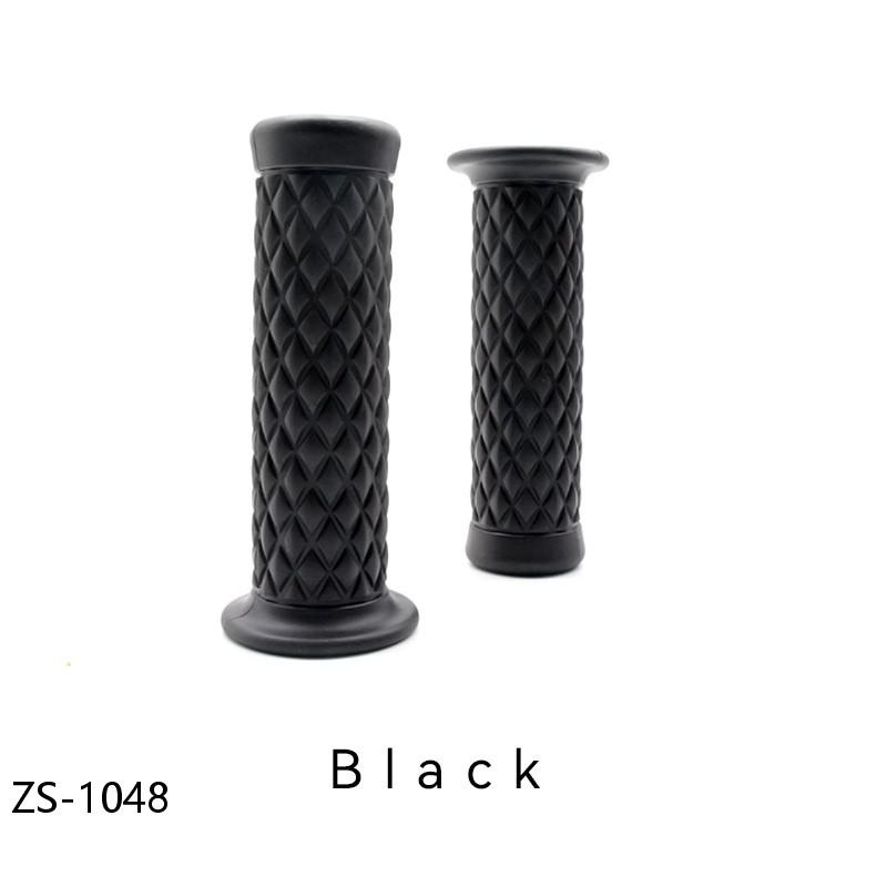 Universal Retro Motorcycle Hand Grips for GN125, CG125 & Classic Bikes