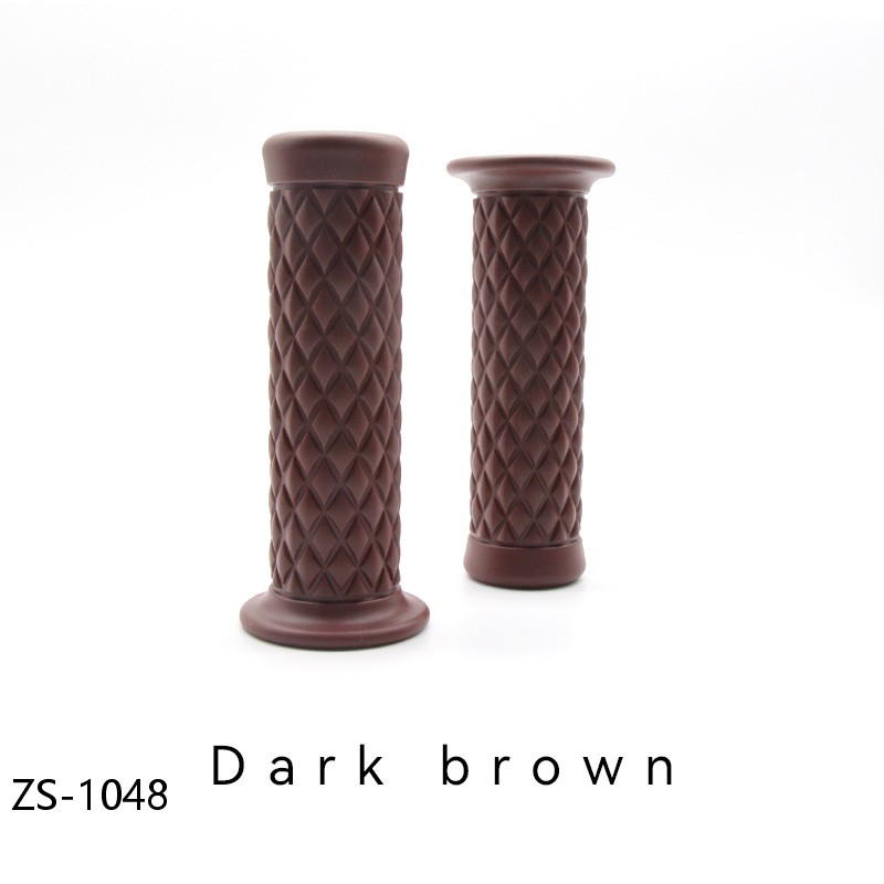Universal Retro Motorcycle Hand Grips for GN125, CG125 & Classic Bikes