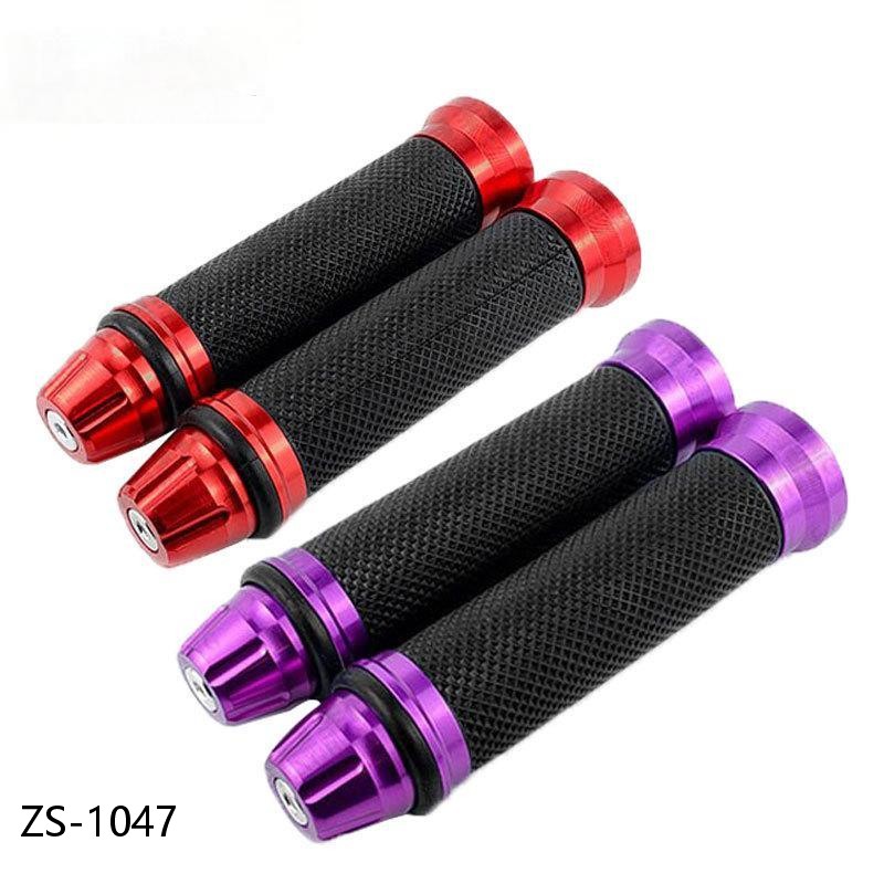 Universal Motorcycle Metal Handles with Aluminium + ABS Rubber Grip