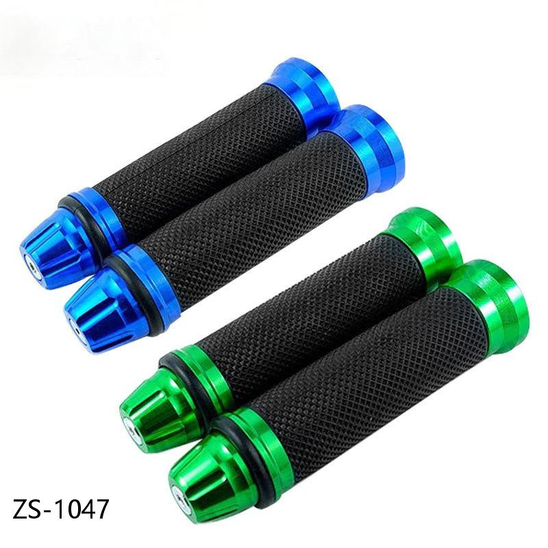 Universal Motorcycle Metal Handles with Aluminium + ABS Rubber Grip