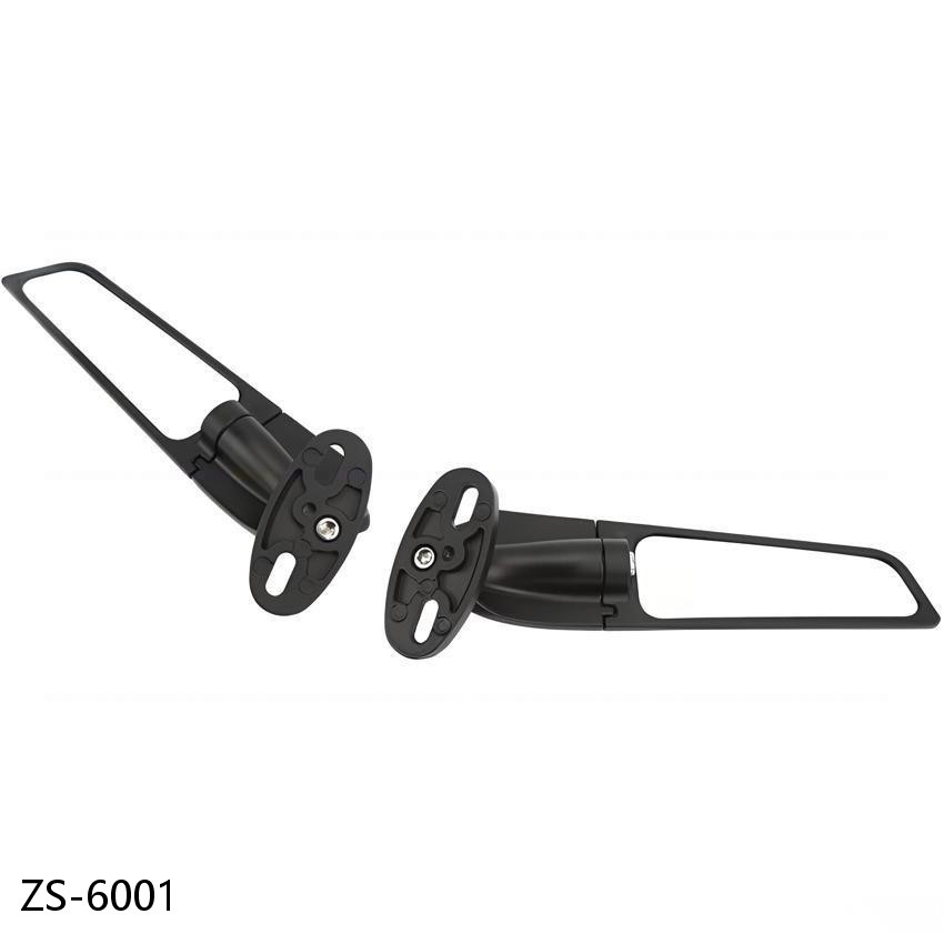 Motorcycle Rearview Mirror Mods: Wind Wings, Panels for Kawasaki, Yamaha & BMW | Wind Knife Upgrades