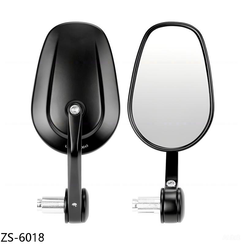 High-Performance Motorcycle Handlebar Mirrors for Enhanced Visibility