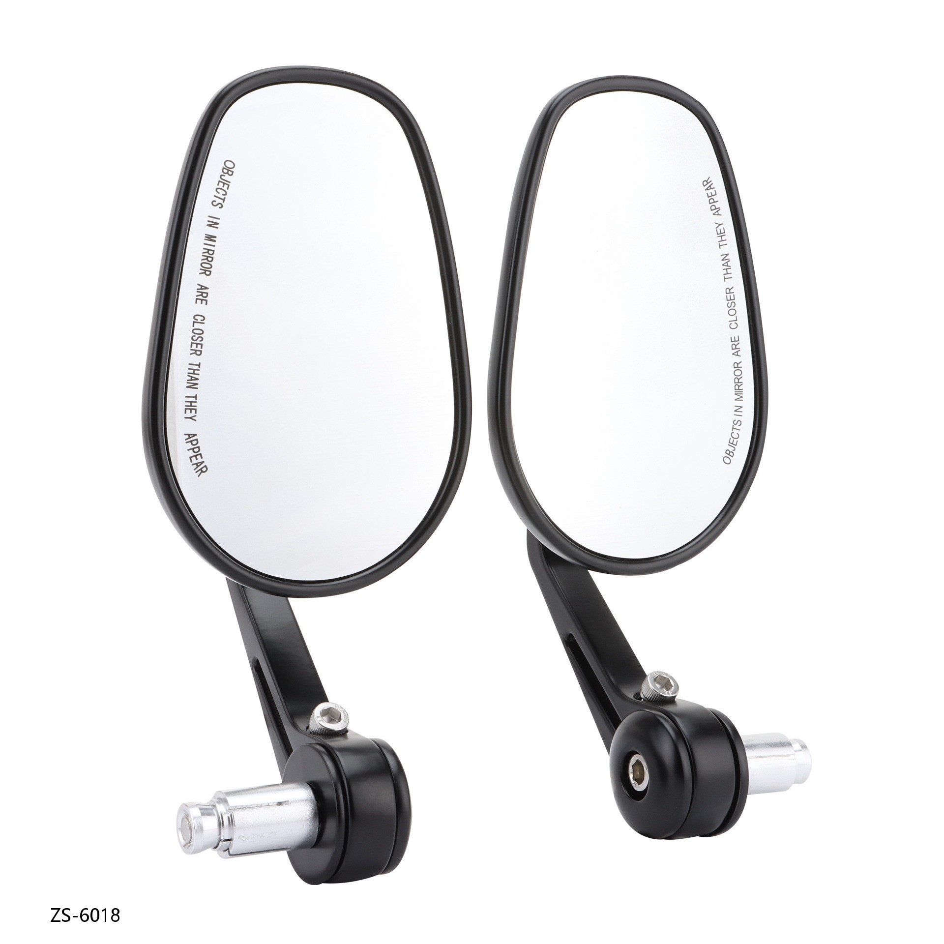 High-Performance Motorcycle Handlebar Mirrors for Enhanced Visibility