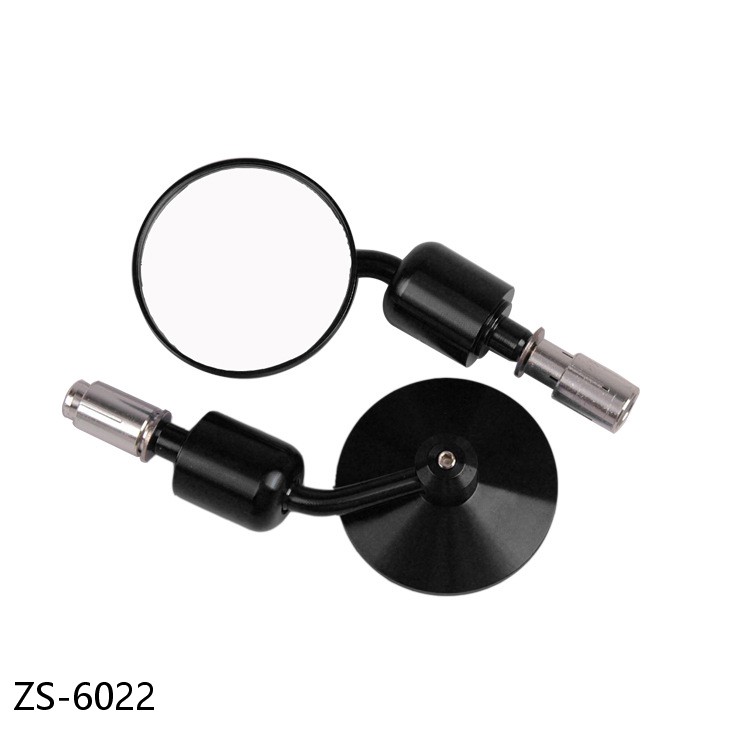 Multicolor Motorcycle Round Rearview Mirrors: Colorful Mods