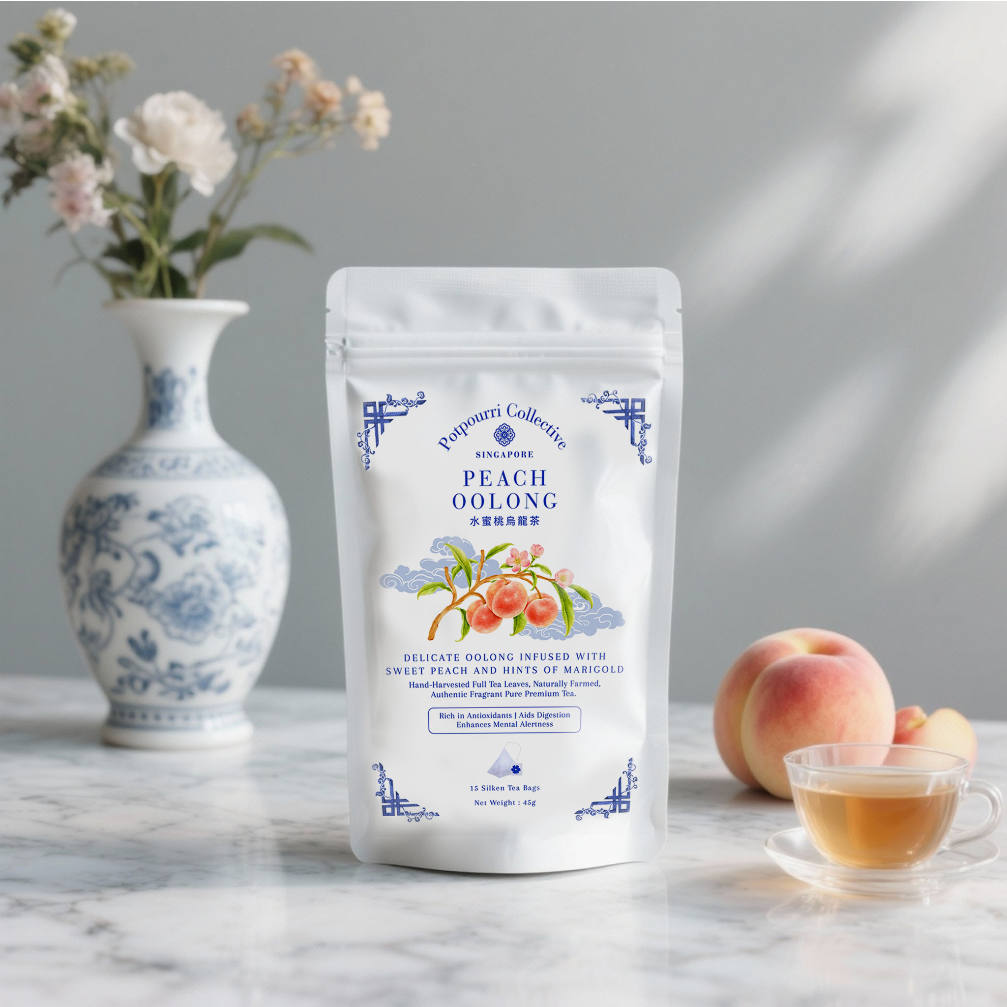 Peach Oolong Tea