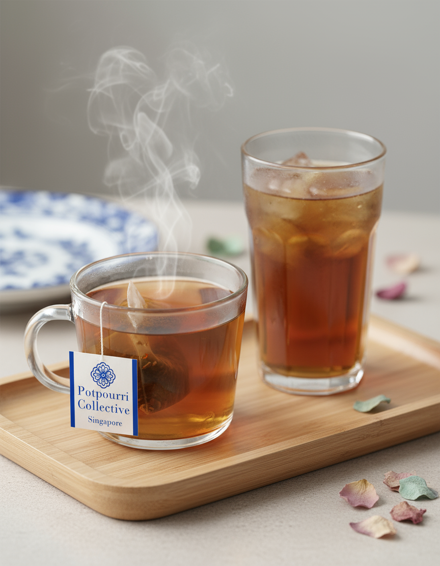 Peach Oolong Tea - 15 Silken Tea Bags