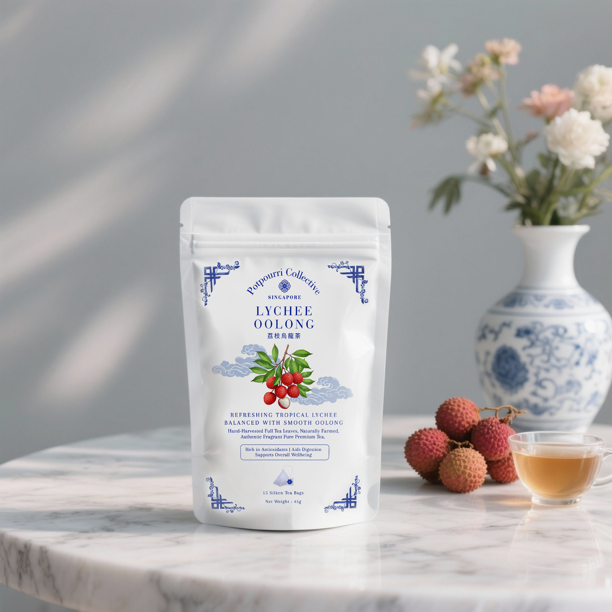 Lychee Oolong Tea