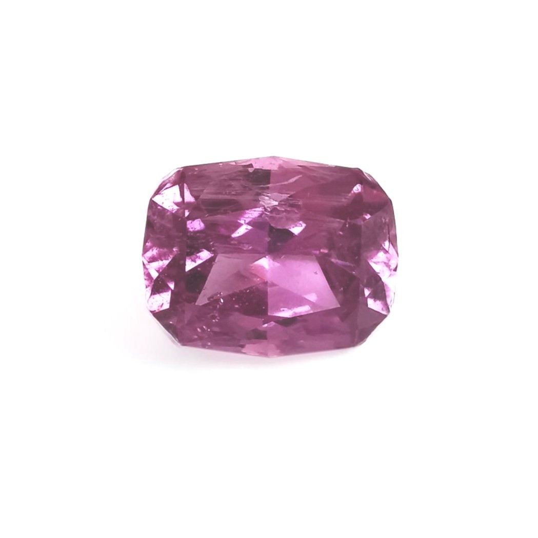 2.0 ct. cushion cut pink sapphire