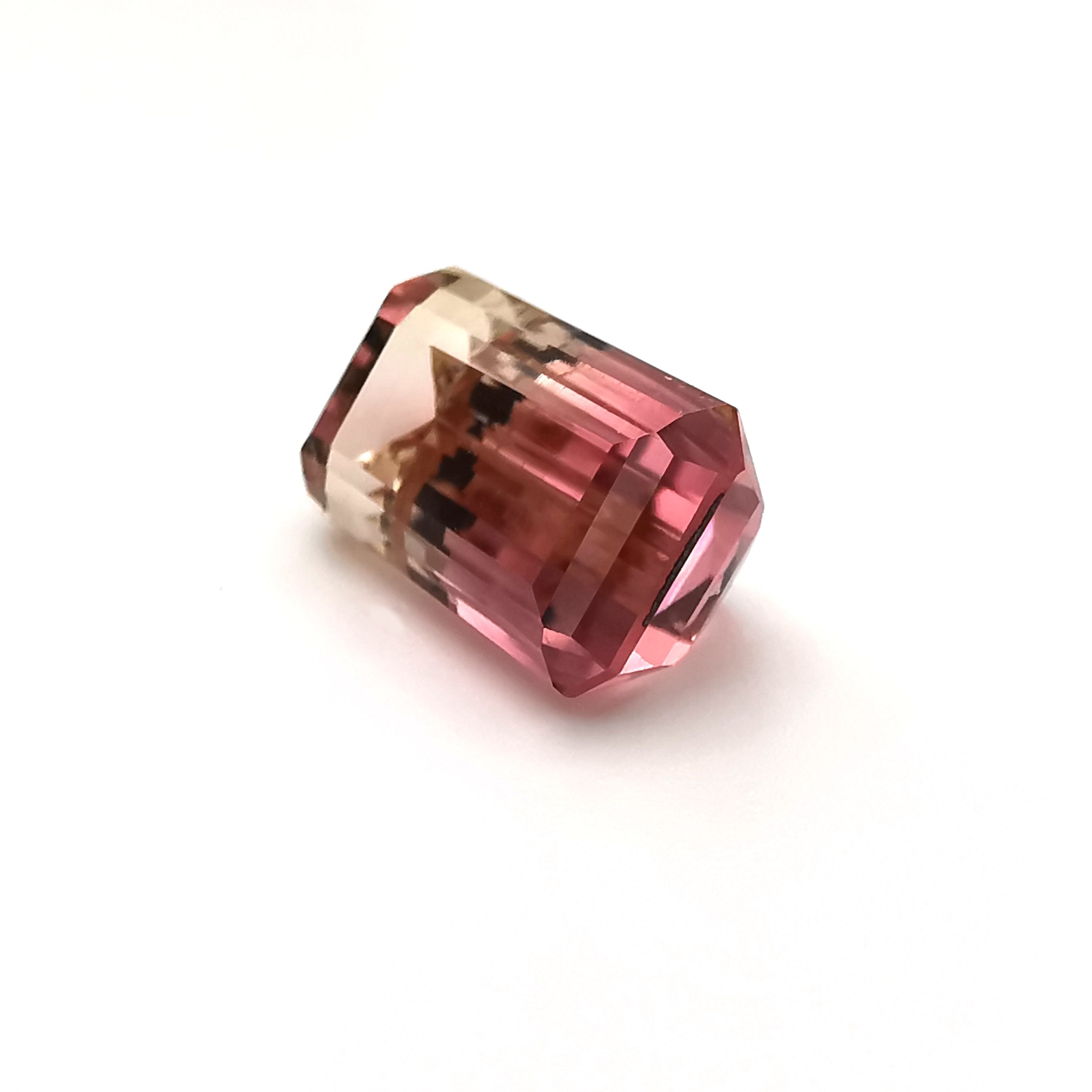 6.7 ct Bicolor Tourmaline