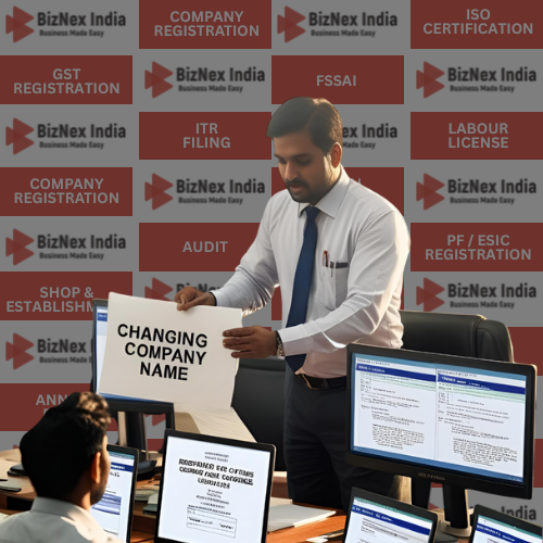 Changing Company Name