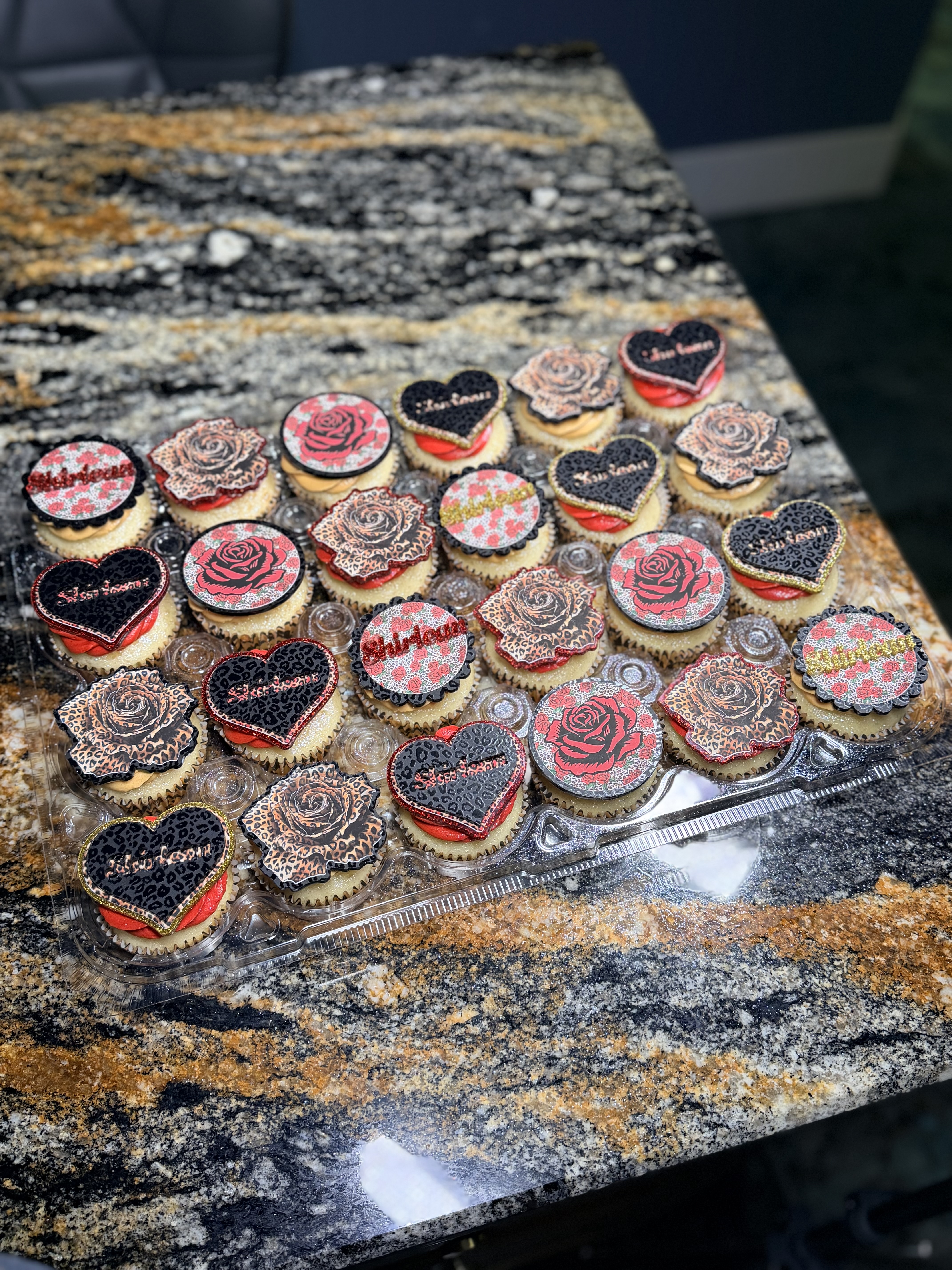 24 Custom Cupcakes