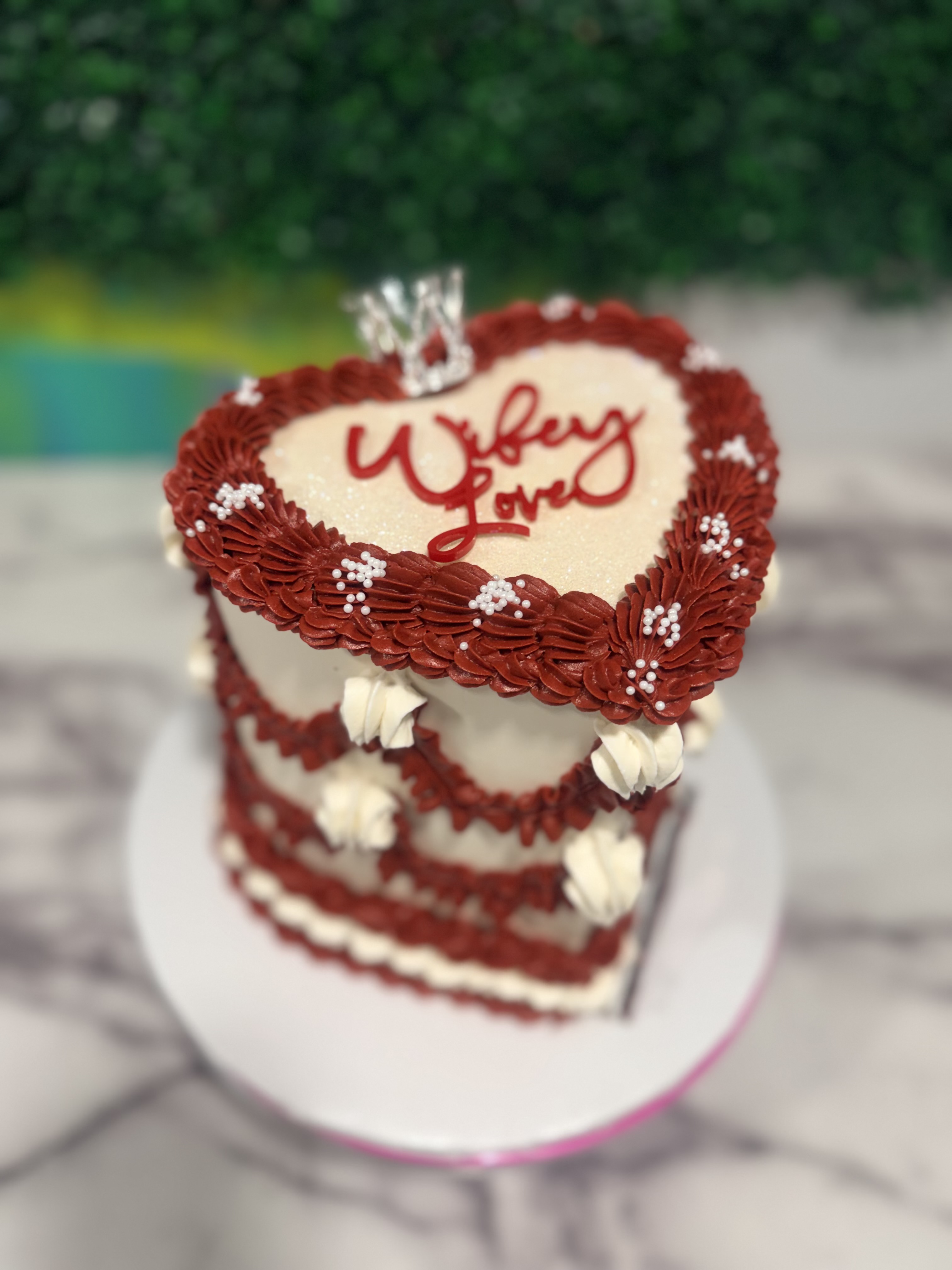 6" Heart Shaped Cake