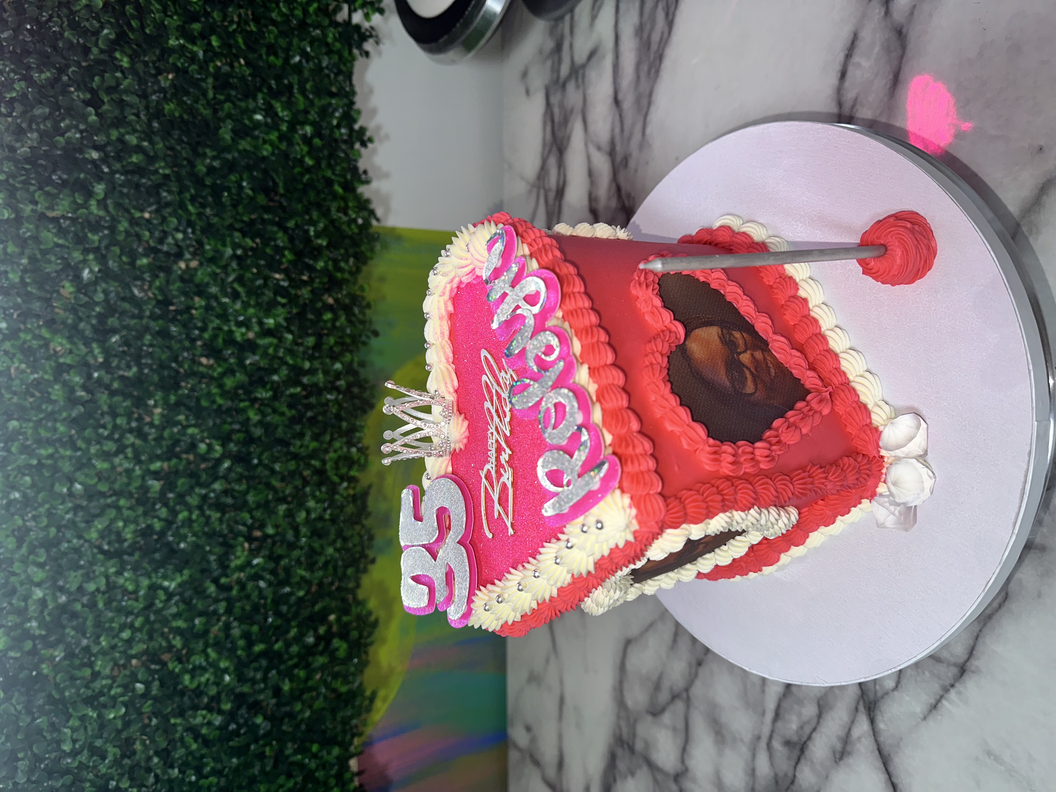 6" Heart Shaped Cake