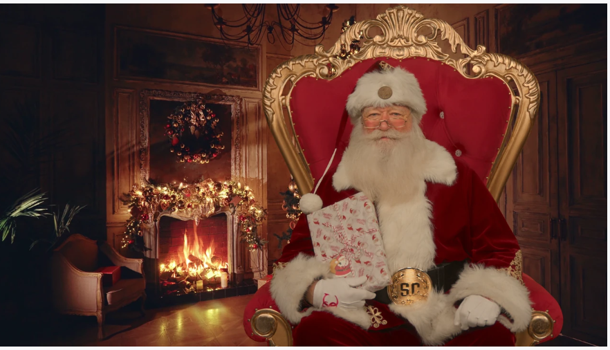 Interaktiver Weihnachtsmann-Avatar