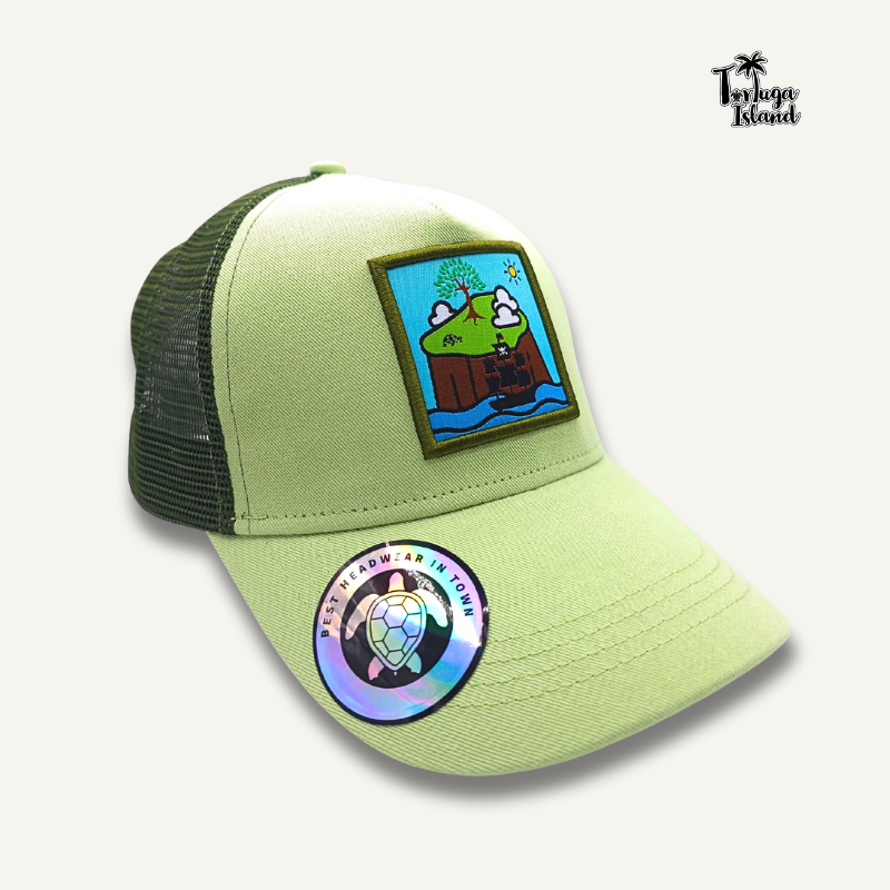 Tortuga on the Horizon Avocado Trucker Cap