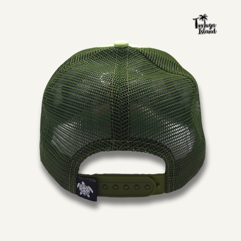 Tortuga on the Horizon Avocado Trucker Cap