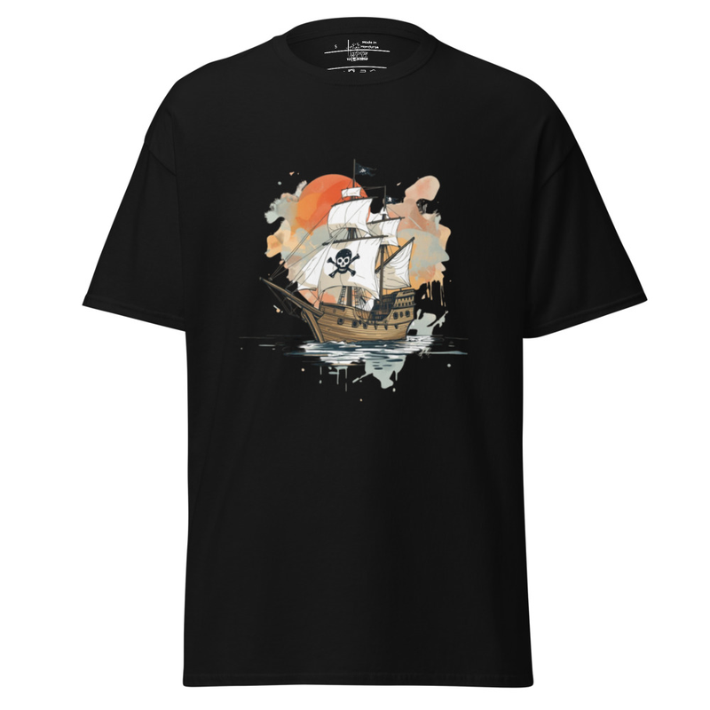 Pirate Ship Graphic T-Shirt
