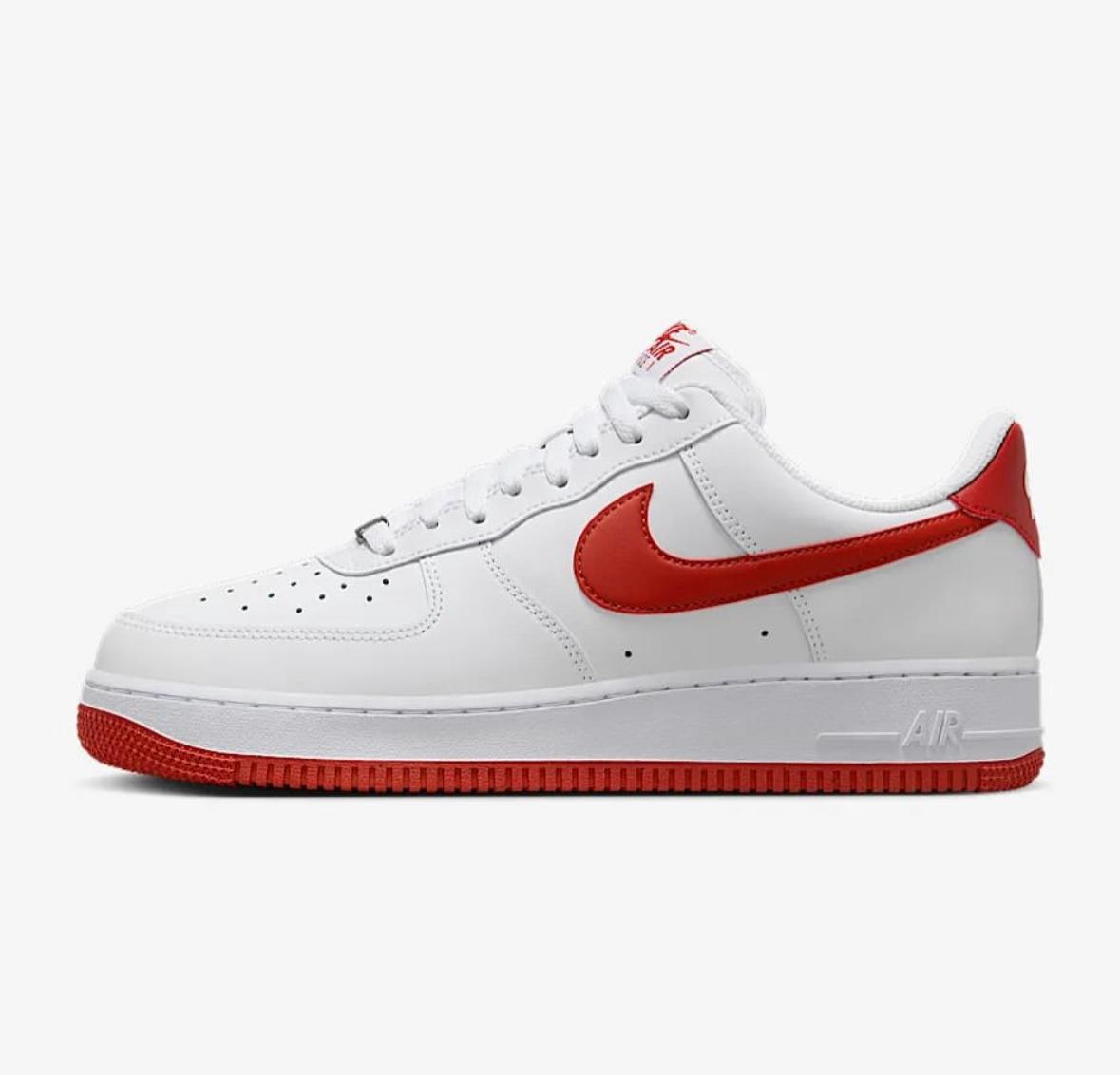 Nike Air Force 1 Low "University Red"