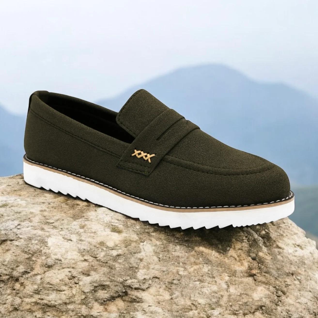 Velvet Formal Men's Comfortable Fashion Loafer's
