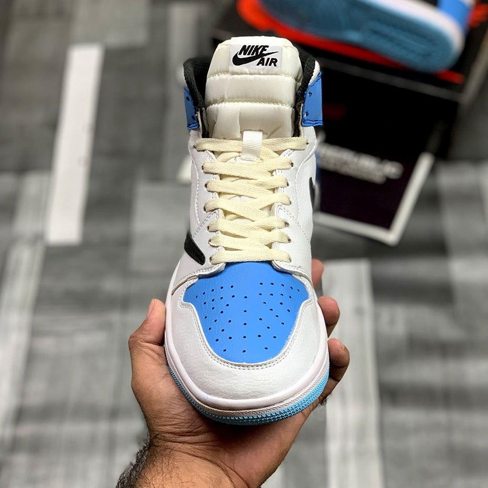 Nike Air Jordan 1 Retro High OG “UNC Reverse Swoosh” Custom