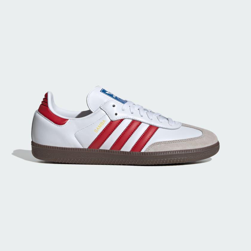 Adidas Samba OG – Classic Red & White