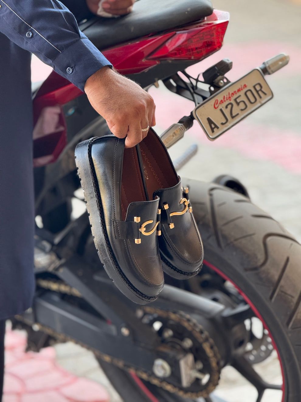 Burgundy Leather Loafers – Brown - Luxury Men’s Slip-Ons